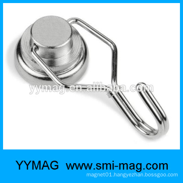 High quality neodymium cup magnet hook magnet